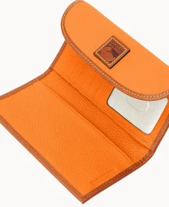 Dooney & Bourke The Pebble Grain Collection | Grab and Go^Pebble Grain Continental Clutch