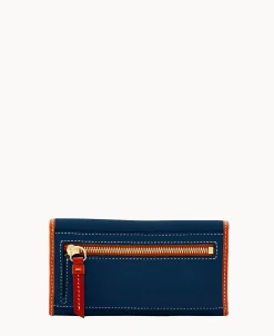 Dooney & Bourke The Pebble Grain Collection | Grab and Go^Pebble Grain Continental Clutch