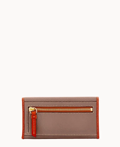Dooney & Bourke The Pebble Grain Collection | Grab and Go^Pebble Grain Continental Clutch