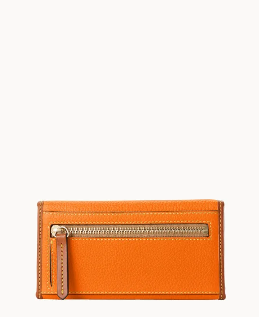 Dooney & Bourke The Pebble Grain Collection | Grab and Go^Pebble Grain Continental Clutch