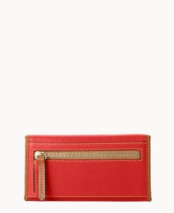 Dooney & Bourke The Pebble Grain Collection | Grab and Go^Pebble Grain Continental Clutch