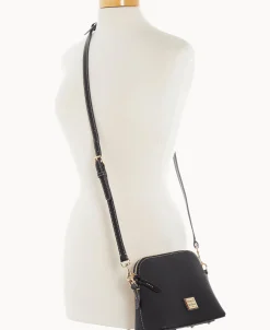 Dooney & Bourke The Pebble Grain Collection | Pebbled Leather^Pebble Grain Domed Crossbody