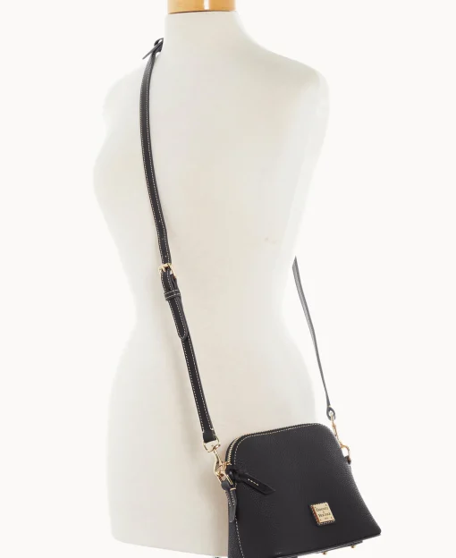 Dooney & Bourke The Pebble Grain Collection | Pebbled Leather^Pebble Grain Domed Crossbody