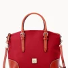 Dooney & Bourke The Pebble Grain Collection | Pebbled Leather^Pebble Grain Domed Satchel