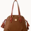 Dooney & Bourke The Pebble Grain Collection | Pebbled Leather^Pebble Grain Domed Satchel