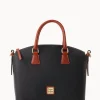 Dooney & Bourke The Pebble Grain Collection | Pebbled Leather^Pebble Grain Domed Satchel