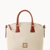 Dooney & Bourke The Pebble Grain Collection | Pebbled Leather^Pebble Grain Domed Satchel