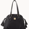 Dooney & Bourke The Pebble Grain Collection | Pebbled Leather^Pebble Grain Domed Satchel