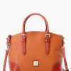 Dooney & Bourke The Pebble Grain Collection | Pebbled Leather^Pebble Grain Domed Satchel