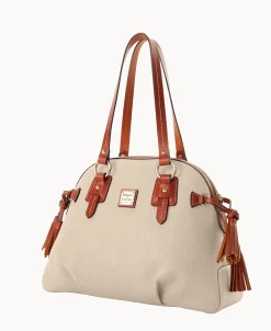 Dooney & Bourke The Pebble Grain Collection | Pebbled Leather^Pebble Grain Domed Satchel