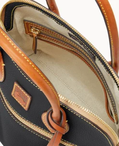 Dooney & Bourke The Pebble Grain Collection | Ready For the Getaway^Pebble Grain Domed Satchel