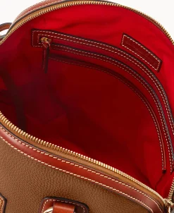 Dooney & Bourke The Pebble Grain Collection | Pebbled Leather^Pebble Grain Domed Satchel