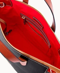 Dooney & Bourke The Pebble Grain Collection | Pebbled Leather^Pebble Grain Domed Satchel