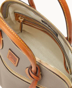 Dooney & Bourke The Pebble Grain Collection | Ready For the Getaway^Pebble Grain Domed Satchel
