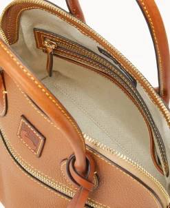 Dooney & Bourke The Pebble Grain Collection | Ready For the Getaway^Pebble Grain Domed Satchel