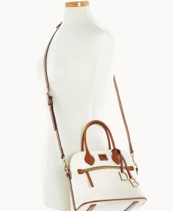 Dooney & Bourke The Pebble Grain Collection | Ready For the Getaway^Pebble Grain Domed Satchel