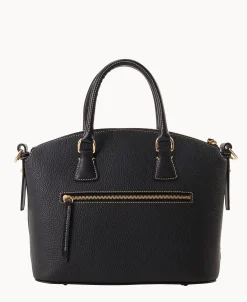 Dooney & Bourke The Pebble Grain Collection | Pebbled Leather^Pebble Grain Domed Satchel