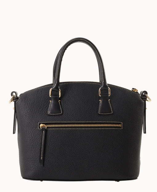 Dooney & Bourke The Pebble Grain Collection | Pebbled Leather^Pebble Grain Domed Satchel