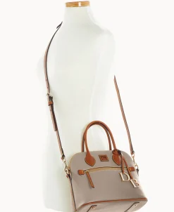 Dooney & Bourke The Pebble Grain Collection | Ready For the Getaway^Pebble Grain Domed Satchel