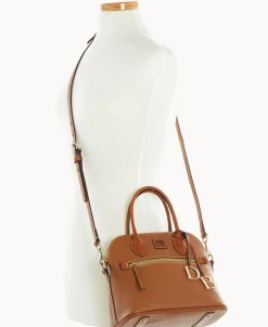 Dooney & Bourke The Pebble Grain Collection | Ready For the Getaway^Pebble Grain Domed Satchel