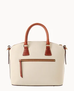 Dooney & Bourke The Pebble Grain Collection | Pebbled Leather^Pebble Grain Domed Satchel