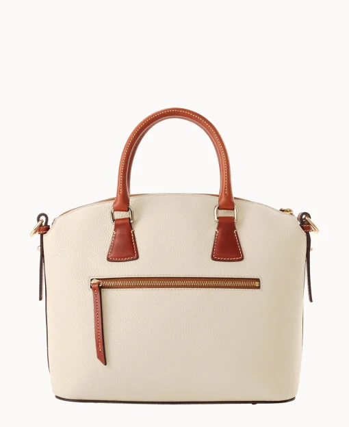 Dooney & Bourke The Pebble Grain Collection | Pebbled Leather^Pebble Grain Domed Satchel