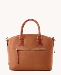 Dooney & Bourke The Pebble Grain Collection | Pebbled Leather^Pebble Grain Domed Satchel