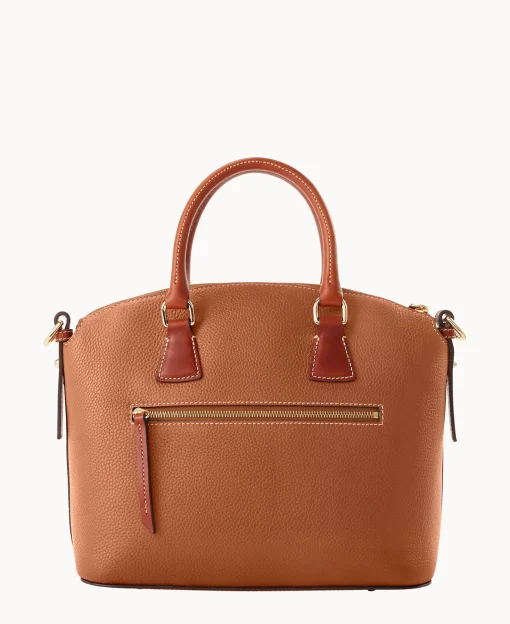 Dooney & Bourke The Pebble Grain Collection | Pebbled Leather^Pebble Grain Domed Satchel