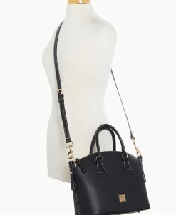 Dooney & Bourke The Pebble Grain Collection | Pebbled Leather^Pebble Grain Domed Satchel