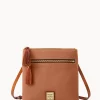 Dooney & Bourke The Pebble Grain Collection | Pebbled Leather^Pebble Grain Double Zip Tassel Crossbody