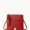 Dooney & Bourke The Pebble Grain Collection | Pebbled Leather^Pebble Grain Double Zip Tassel Crossbody