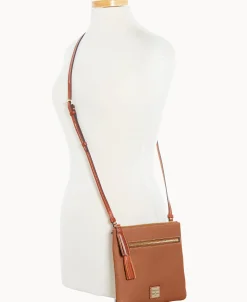 Dooney & Bourke The Pebble Grain Collection | Pebbled Leather^Pebble Grain Double Zip Tassel Crossbody
