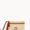 Dooney & Bourke The Pebble Grain Collection | Grab and Go^Pebble Grain Double Zip Wristlet