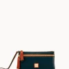 Dooney & Bourke The Pebble Grain Collection | Grab and Go^Pebble Grain Double Zip Wristlet