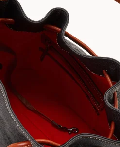 Dooney & Bourke The Pebble Grain Collection | Pebbled Leather^Pebble Grain Drawstring