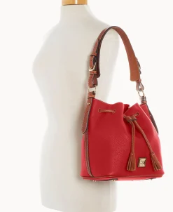 Dooney & Bourke The Pebble Grain Collection | Pebbled Leather^Pebble Grain Drawstring