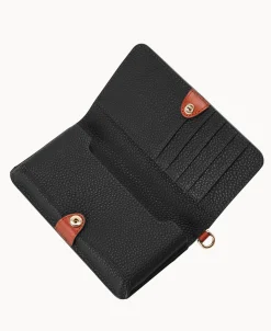 Dooney & Bourke The Pebble Grain Collection | Grab and Go^Pebble Grain Fey Phone Wristlet