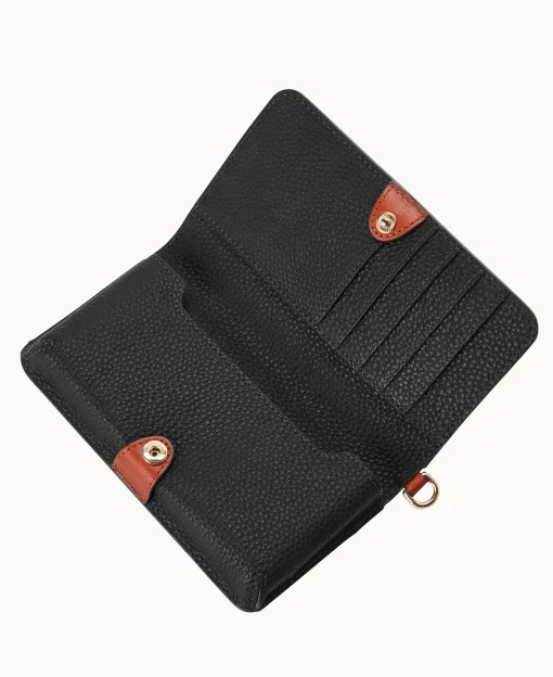 Dooney & Bourke The Pebble Grain Collection | Grab and Go^Pebble Grain Fey Phone Wristlet