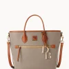Dooney & Bourke The Pebble Grain Collection | Ready For the Getaway^Pebble Grain Handle Tote