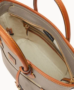 Dooney & Bourke The Pebble Grain Collection | Ready For the Getaway^Pebble Grain Handle Tote