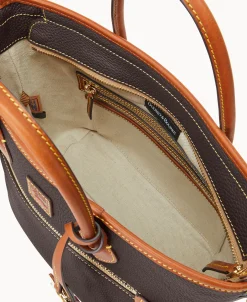 Dooney & Bourke The Pebble Grain Collection | Ready For the Getaway^Pebble Grain Handle Tote