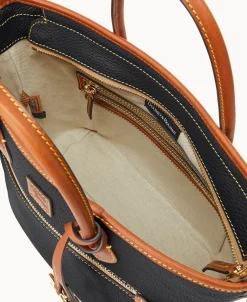Dooney & Bourke The Pebble Grain Collection | Ready For the Getaway^Pebble Grain Handle Tote