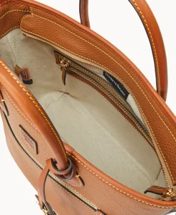 Dooney & Bourke The Pebble Grain Collection | Ready For the Getaway^Pebble Grain Handle Tote