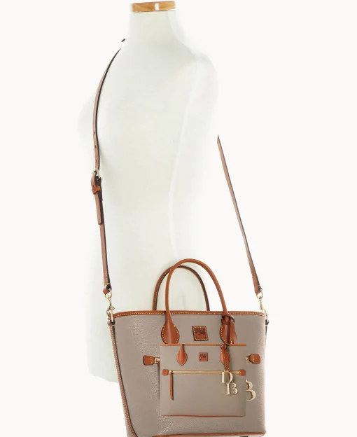 Dooney & Bourke The Pebble Grain Collection | Ready For the Getaway^Pebble Grain Handle Tote
