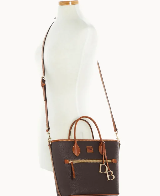 Dooney & Bourke The Pebble Grain Collection | Ready For the Getaway^Pebble Grain Handle Tote