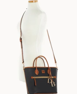 Dooney & Bourke The Pebble Grain Collection | Ready For the Getaway^Pebble Grain Handle Tote