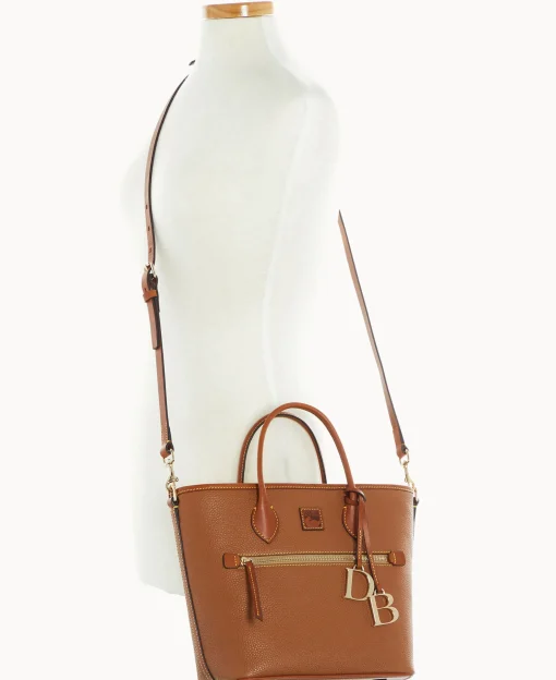 Dooney & Bourke The Pebble Grain Collection | Ready For the Getaway^Pebble Grain Handle Tote