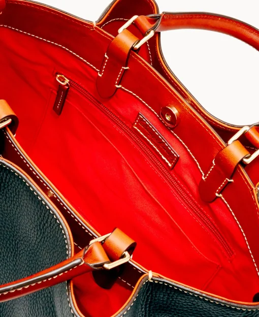 Dooney & Bourke The Pebble Grain Collection | Pebbled Leather^Pebble Grain Large Barlow