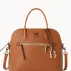 Dooney & Bourke The Pebble Grain Collection | Ready For the Getaway^Pebble Grain Large Domed Satchel