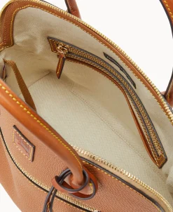 Dooney & Bourke The Pebble Grain Collection | Ready For the Getaway^Pebble Grain Large Domed Satchel